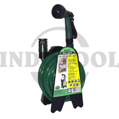 [EZM.5205081] PATIO HOSE REEL 3/8" x 10M SELLERY