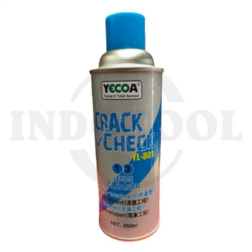 [EZM.5202166] PENDETEKSI KERETAKAN HASIL LAS 450ml / CRACK CHECK CLEANER YECOA