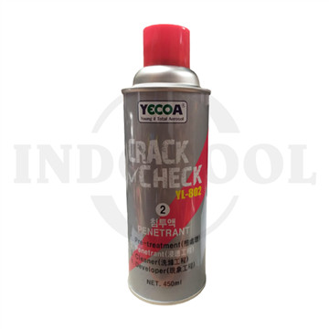 [EZM.5203665] PENDETEKSI KERETAKAN HASIL LAS 450ml / CRACK CHECK PENETRANT YECOA