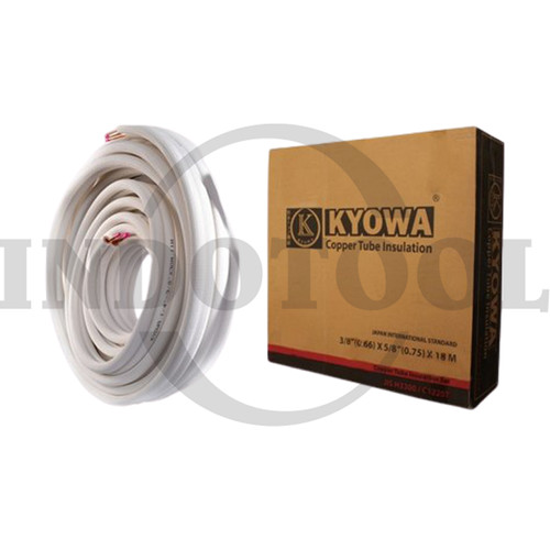 [EZM.5205922] PIPA TEMBAGA SELANG AC INSULATION 3 PK SUPERMAX 3/8"x5/8x18M KYOWA