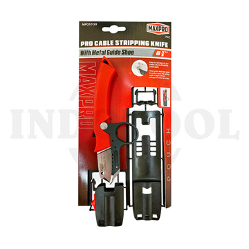 [EZM.5203637] Pisau Potong Kabel 6-4/5" Pro Cable Stripping Knife MAXPOWER