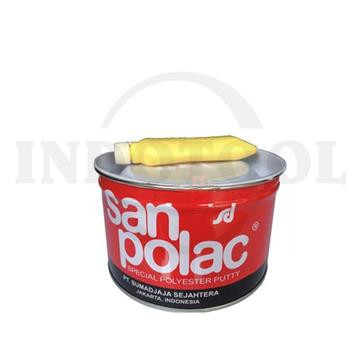 [EZM.5204151] POLYESTER PUTTY 1kg/ POLYESTER PUTTY SANPOLAC
