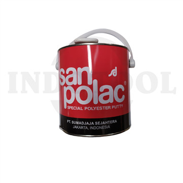 [EZM.5204355] POLYESTER PUTTY 4kg / DEMPUL / PUTTY / SANPOLAC