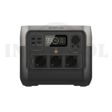 [EZM.5203933] Portable Power Station Outdoor Camping RIVER 2 Pro 768Wh 800W EcoFlow