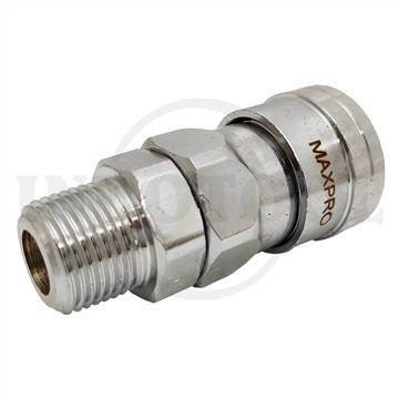 [EZM.5203851] Quick Coupler Two Touch 20SM - 40SM Sambungan Selang Kompressor MAXPRO