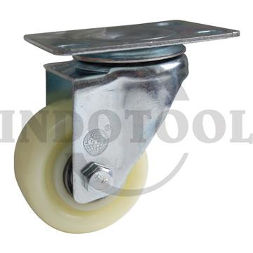 [EZM.5205259] RODA ETALASE 1.5" (40X21MM) / NYLON CASTER SWIVEL / RODA KOPER PUTAR