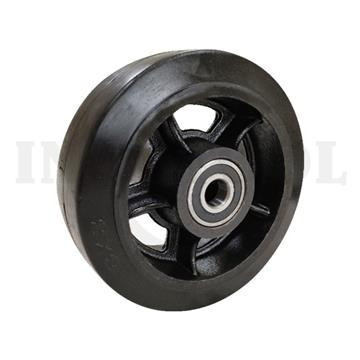 [EZM.5203919] Roda Gerobak Dorong Rubber Single Wheel Cast Iron Rim 16" ROHA