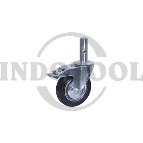 [EZM.5205238] RODA SCAFFOLDING KARET HEAVY DUTY 6" 150KG (REM) CASTER 6 INCH ROHA