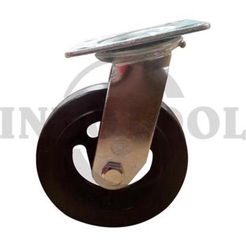 [EZM.5202395] RODA TROLI HIDUP / PUTAR / RODA KARET 8" (200x50mm), 220kg