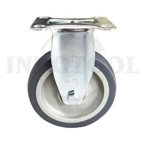[EZM.5200157] Roda Troli Mati 5" Medium Duty TPR Caster FIXED (125x30mm) 100kg ROHA