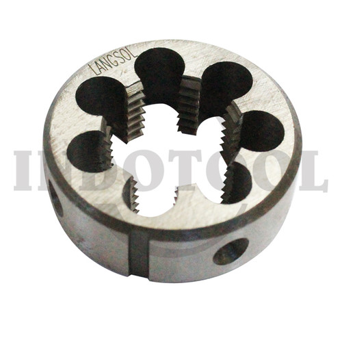 [EZM.5204760] ROUND DIES (1-1/2" BODY), INCH 5/16" x 18 LANGSOL