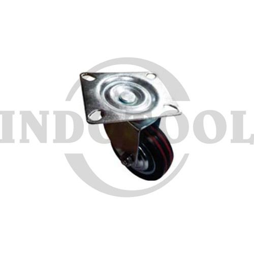 [EZM.5205257] RUBBER CASTER, SWIVEL 5" (125x33mm), 100kg ROHA