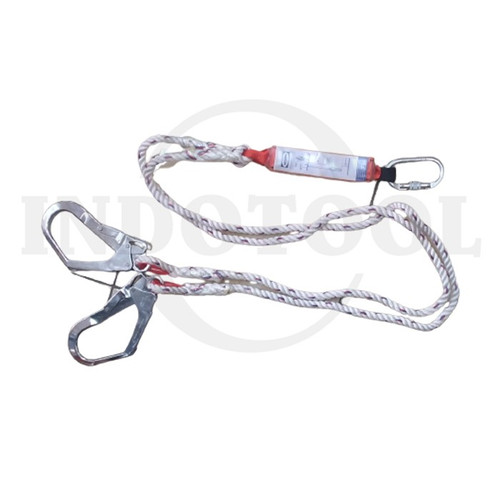 [EZM.5204421] SAFETY LANYARD ABSORBER DOUBLE BIG HOOK - MORRIS