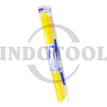 [EZM.5203291] SELANG ANGIN KOMPRESOR / SELANG SPIRAL - KUNING 5 x 8mm x 12M / SELANG