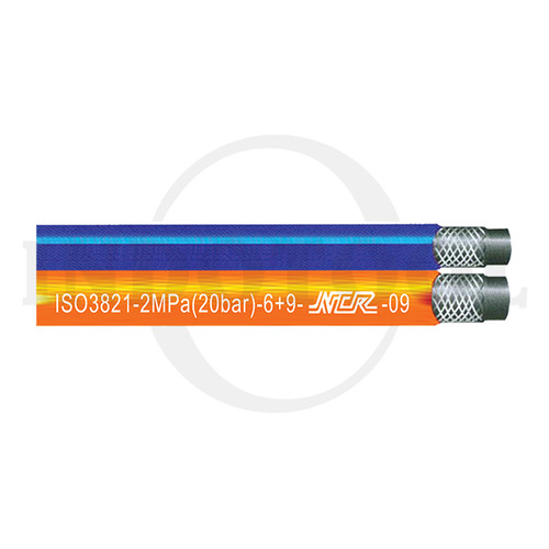 [EZM.5202531] Selang Kombinasi LPG Oksigen Selang Las Double LPG-OXY 1/4" x 3/8" NCR