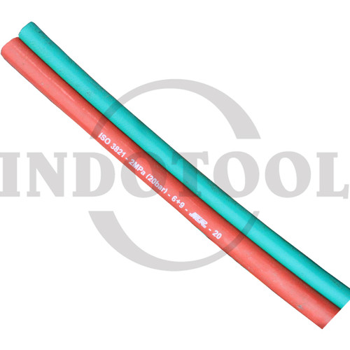 [EZM.5200247] SELANG LAS DOUBLE (ACE-OXY) 1/4" x 3/8" NCR
