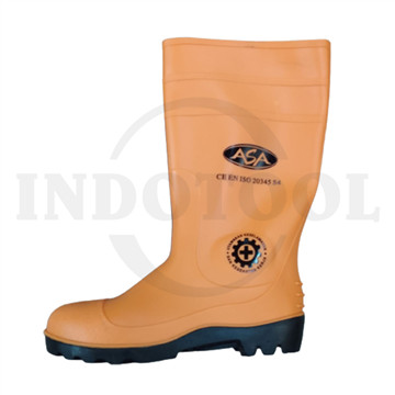 [EZM.5203694] SEPATU KARET ANTI AIR / SEPATU BOOTS - KUNING 43 / SAFETY BOOT KUNING