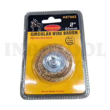 [EZM.5204259] SIKAT PIRING / SIKAT KAWAT / CIRCULAR WIRE BRUSH 2" BEST GUARD