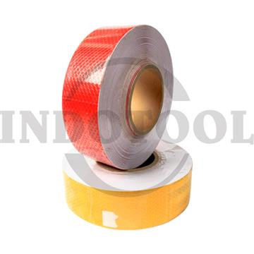 [EZM.5202037] STIKER PEMANTUL CAHAYA MERAH  / STICKER REFLECTOR, RED UMUM