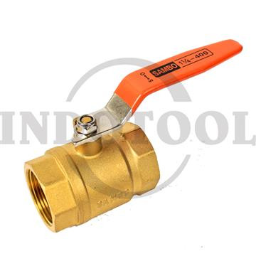 [EZM.5203420] STOP KERAN / KRAN GAS AIR BRASS KUNINGAN 1-1/4" / BRASS BALL VALVE