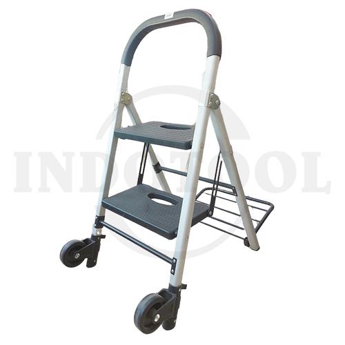 [EZM.5201524] TANGGA LIPAT 2 STEP / MULTI FUNCTION FOLDING 2 STEP 60kg - 120kg ROHA