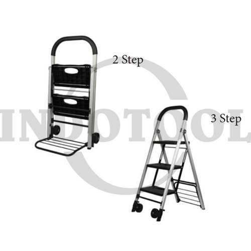 [EZM.5202660] TANGGA LIPAT 3 STEP / MULTI FUNCTION FOLDING 3 STEP 60KG - 120kg ROHA