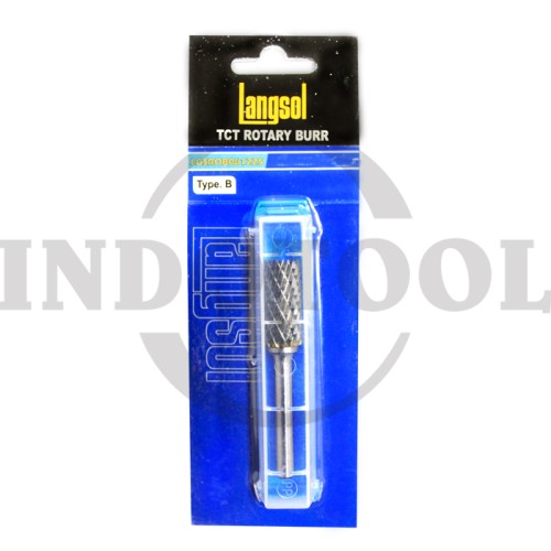 [EZM.5204955] TCT ROTARY BURR, TYPE B 6 x 12 x 25MM / MATA TUNER TYPE B LANGSOL