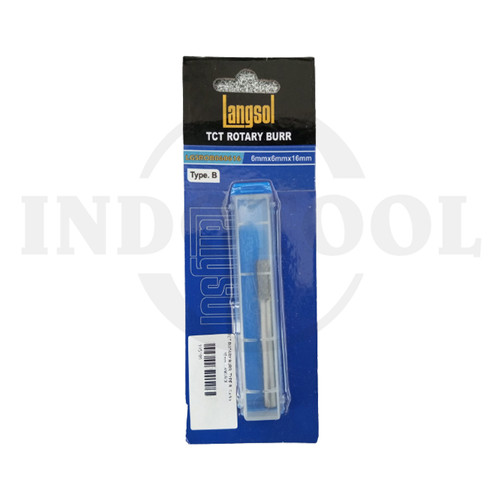 [EZM.5204961] TCT ROTARY BURR, TYPE B 6 x 6 x 16mm LANGSOL