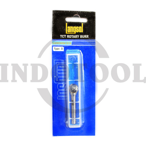 [EZM.5204947] TCT ROTARY BURR, TYPE D 6 x 8 x 7.2mm / MATA TUNER TYPE D LANGSOL