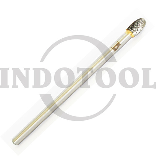TCT ROTARY BURR, TYPE E (Ex. LONG) 6 x 8 x 13mm LANGSOL