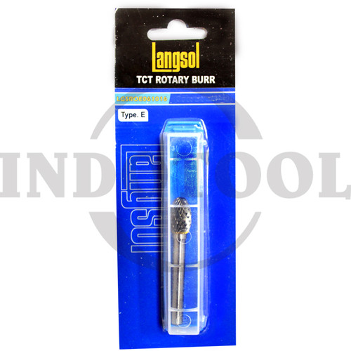 [EZM.5205003] TCT ROTARY BURR, TYPE E 6 x 8 x 13mm / MATA TUNER TYPE E LANGSOL