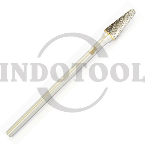 [EZM.5204981] TCT ROTARY BURR, TYPE L (Ex. LONG) 6 x 10 x 25mm LANGSOL