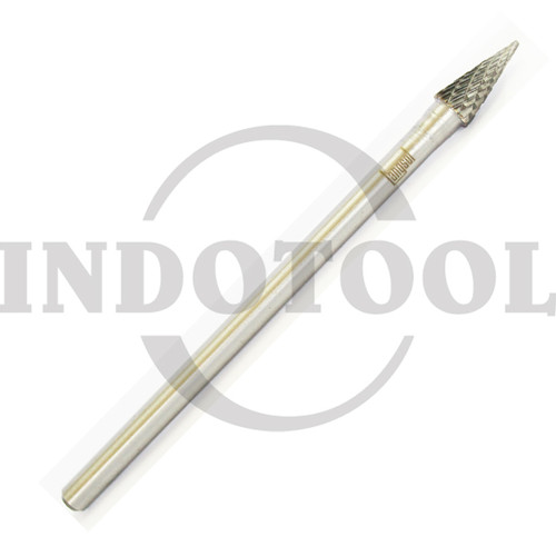 [EZM.5204967] TCT ROTARY BURR, TYPE M (Ex. LONG) 6 x 10 x 20mm LANGSOL