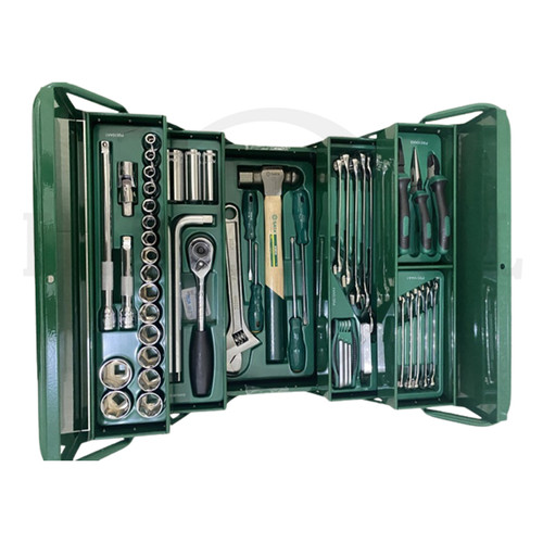 [EZM.5203671] Tool Box beserta isinya 70 Pcs 12 Point Metric Cantilever SET