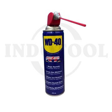 [EZM.5203481] WD40 Pelumas Anti Karat Multi Purpose Lubricant Smart Straw 412ML WD40