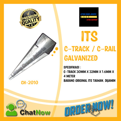 [EZO.1500074] C-Track C-Rail 30 x 32 x 1.6 x 4 Meter ITS