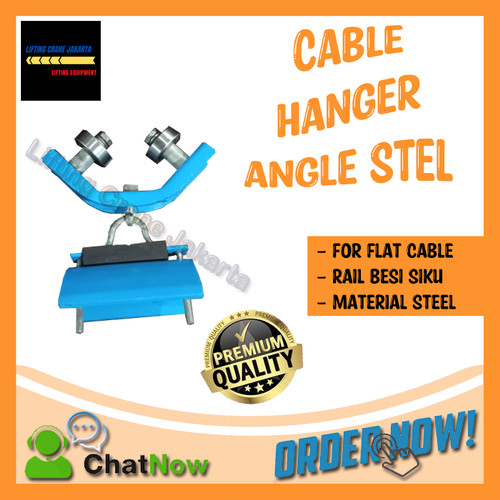 [EZO.1500161] Cable Hanger / Gantungan Kabel for Cable Flat