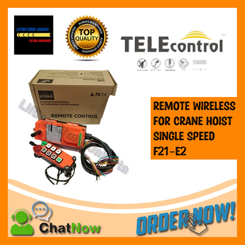 [EZO.1500233] Remote Hoist / Remote Wireless Hoist F21-E2 TELEcontrol Single Speed