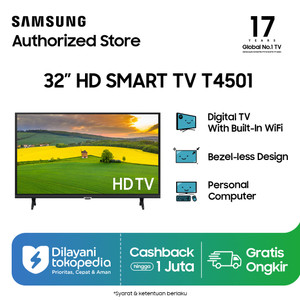 Samsung 32 inch HD Smart TV T4501 dengan PurColor