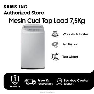 Samsung Mesin Cuci Top Loading Magic Filter 7.5 Kg - WA75H4200SG