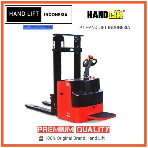 [EZO.1400068] jual full electric stacker 1.5 ton - tinggi 4.5 meter