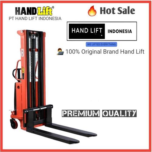 [EZO.1400087] Semi Electrik Hand Stacker 1.5 ton x 1.6 meter