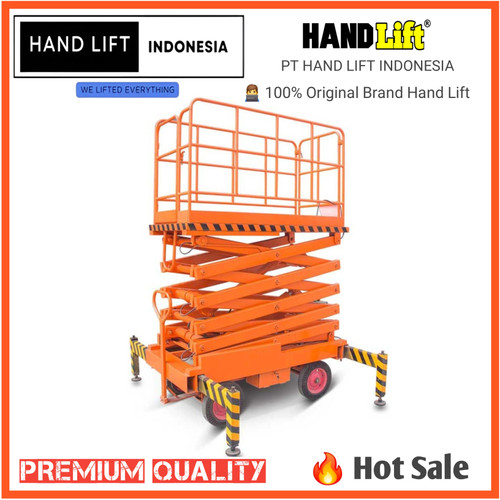 [EZO.1400102] tangga electric / table lift / Scissor lift table
