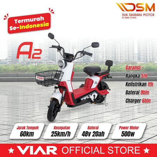 [EZM.1150142] Sepeda Listrik Murah Viar Tipe A2