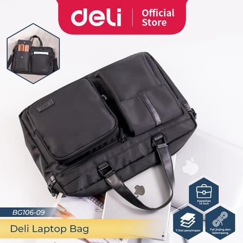 [EZO.7300062] Deli Tas Laptop / Tas Kerja Kantor Selempang BG106