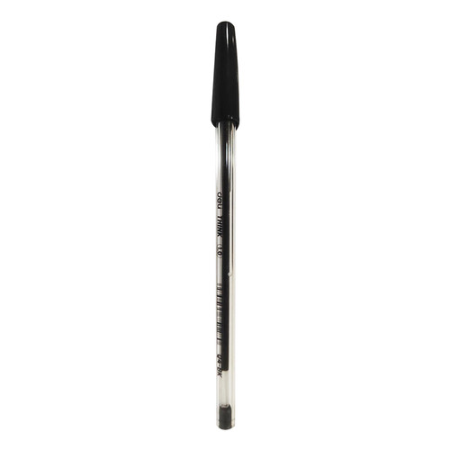 [EZO.7300152] Deli Ballpoint Pen / Bolpoin Tip 1 mm Isi 50 pcs Penulisan Halus EQ4