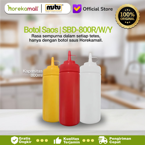 [EZO.5100040] Botol Saos Sambal Kecap Mayonaise Sauce