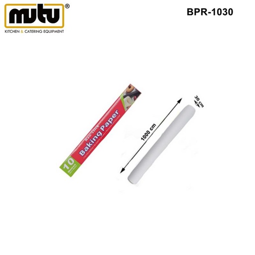 [EZO.5100079] Baking Paper Roll 10 m x 30 cm - non stick BPR-1030