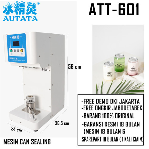 [EZO.5100084] can sealing manual / alat seal gelas ATT-601