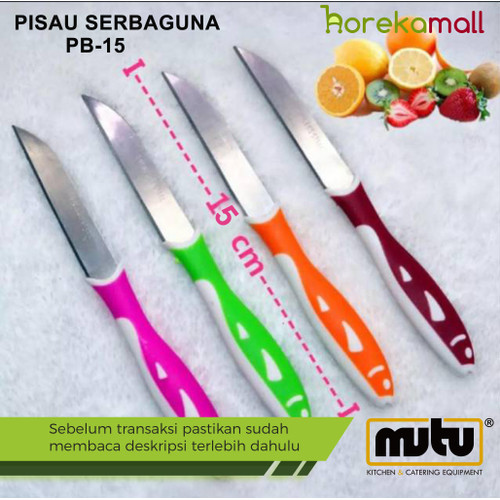 [EZO.5100087] pisau 12 pcs | pisau set serbaguna PB-15